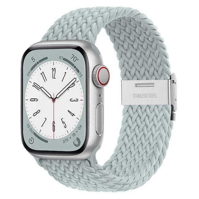Плетеный solo loop Ремешок Для Apple watch Ultra2 ремешок 49мм 45мм 44мм 40мм 41мм 42мм 46мм correa bracelet серия 8 7 se 6 9 3 10 11