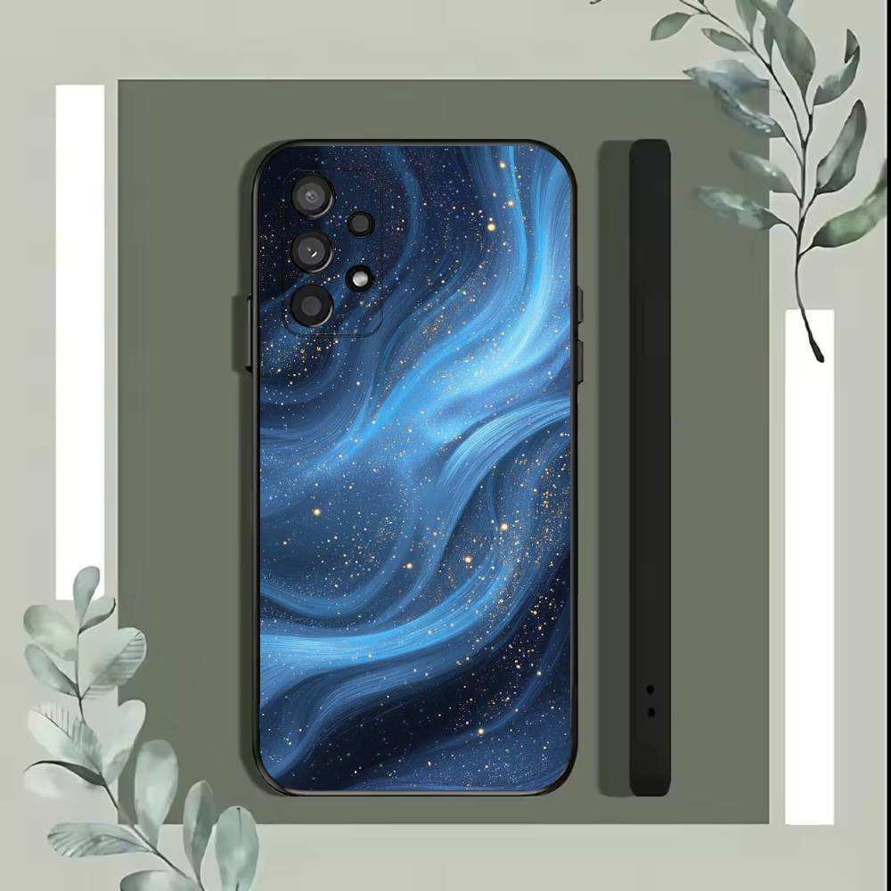 Чехол со звездным свечением для Samsung S25, S24, S21, S22, S23, S30, Ultra, S20, Plus, Fe, Lite, 5G Черный