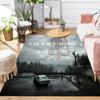 1Pc Silent Hill Mystery Rug, Office Carpet Indoor Outdoor Doormat, Non-Slip Soft, Living Room, Christmas Halloween Gift. M928743