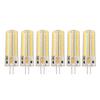 6pcs G4 LED Bulb 700LM 7W 72LED 360 Degree Lighting Silicone G4 Bulb for Ceiling Light Wall Light