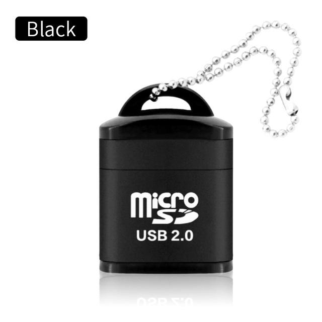 1/2 шт USB Micro SD/TF кард-ридер USB 2.0 мини мобильный телефон кард-ридер высокоскоростной USB-адаптер для ноутбуков аксессуары