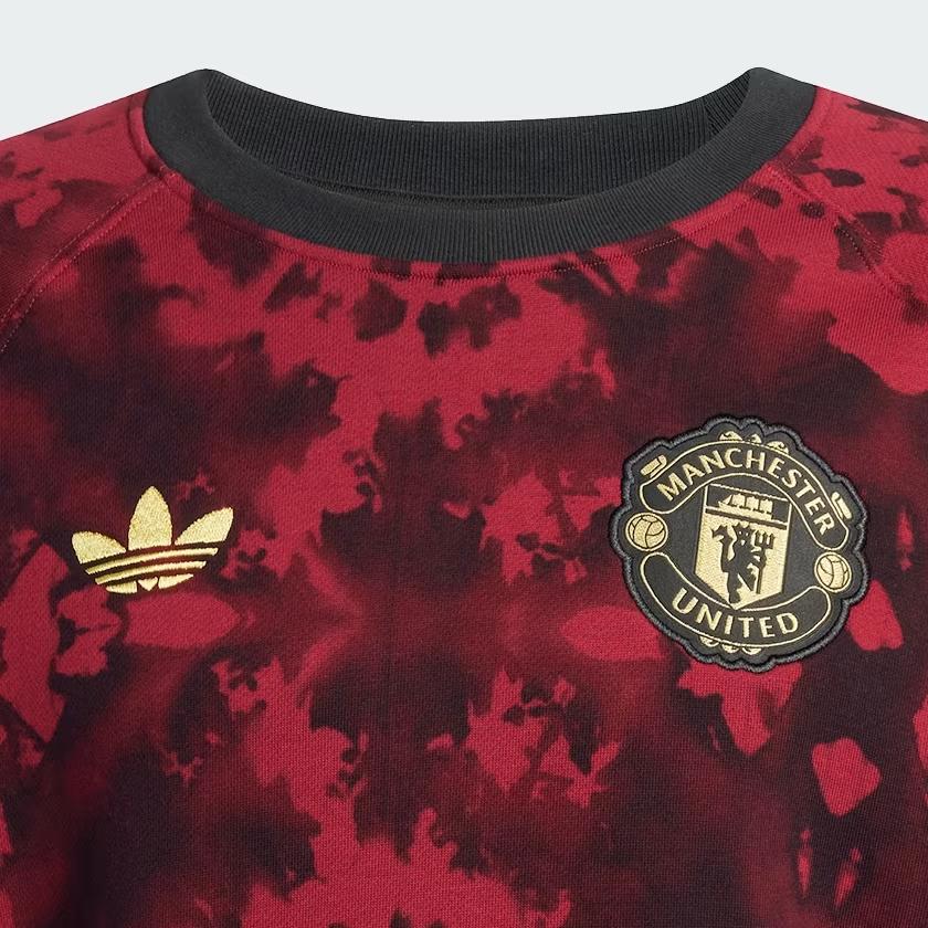 Adidas MUFCCNY FW24 Модный удобный универсальный пуловер, толстовка для мужчин, многоцветная JF0364