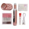 Nail Drill Machine Kit Portable Electric Nail File Set Nail Tools 0-15000rpm Rechargeable Nail