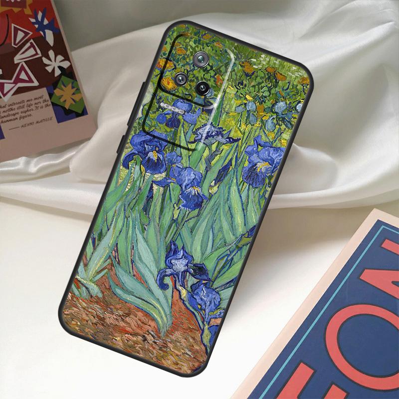 Van Gogh Starry Night Funda For POCO M6 Pro X3 X4 X5 X6 M5s F3 F5 Xiaomi 13T Pro 12T 11T 12 13 Lite 14 Ultra Case