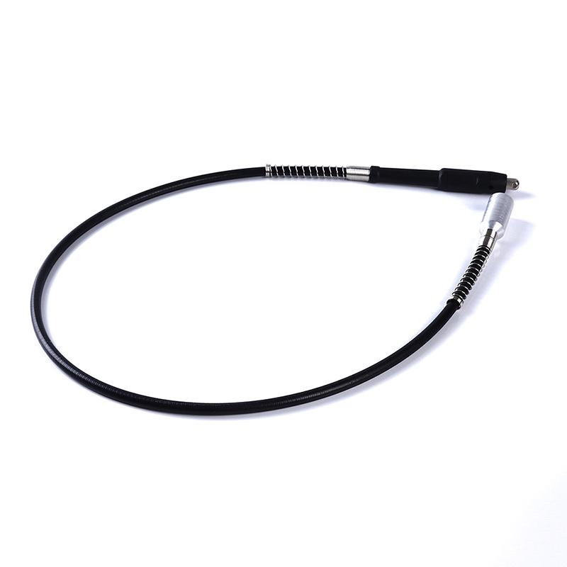 Удлинитель с гибким валом, роторный шлифовальный инструмент для полировки патрона, черный