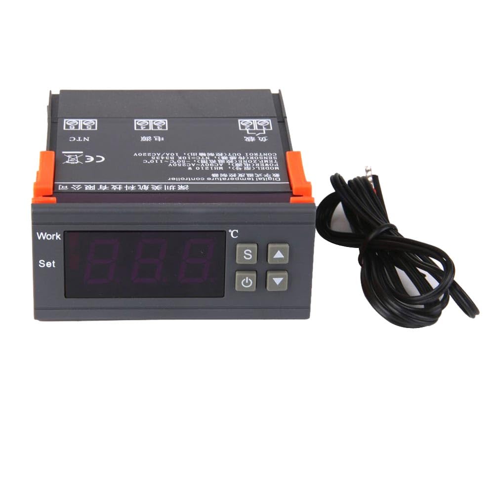 Zmart Цифровой термостат Реле-переключатель для копчения ~200В 10А MH1210W AC 110-220В Терморегулятор Переключатель Термометр Терморегулятор Температура