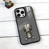 Чехол-телефон Старый Робот для iPhone 17, 16, 15, 14, 13, 12, 11 Plus, Pro, Магнитный с Magsafe, Беспроводная Зарядка