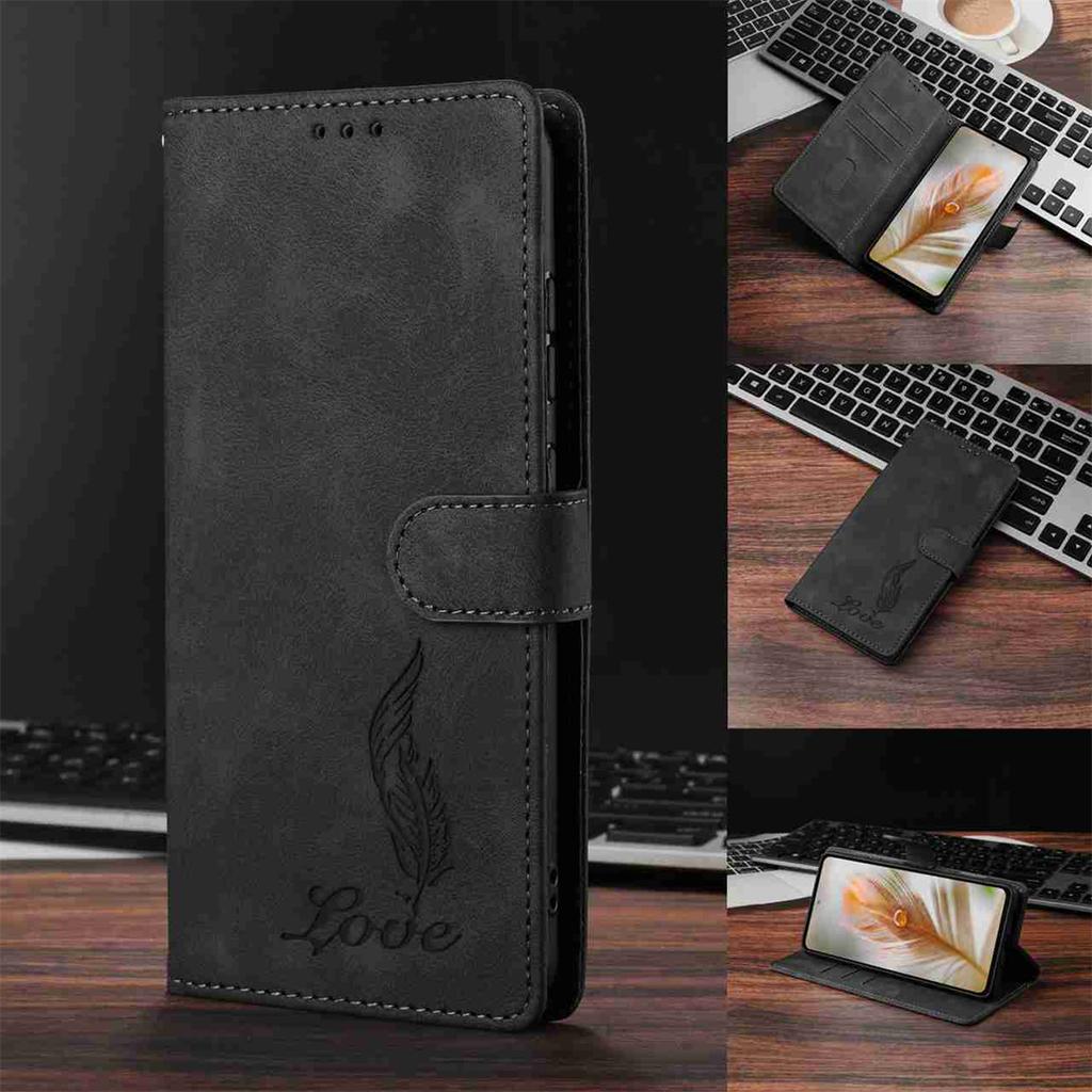 Кошелек-чехол с откидной крышкой с тисненым узором и перьевой ручкой для Redmi Note 14/Note 12/13C/14C/Xiaomi 14T,Xiaomi 11T,13 Lite,Mi 11 Lite,Poco X6...(8-цветный)