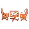 DIY Plastic DollHouse Mini Picnic Set Acessories for Children 1/12 Dolls House Miniatura Decor Table Furniture Toy Sets