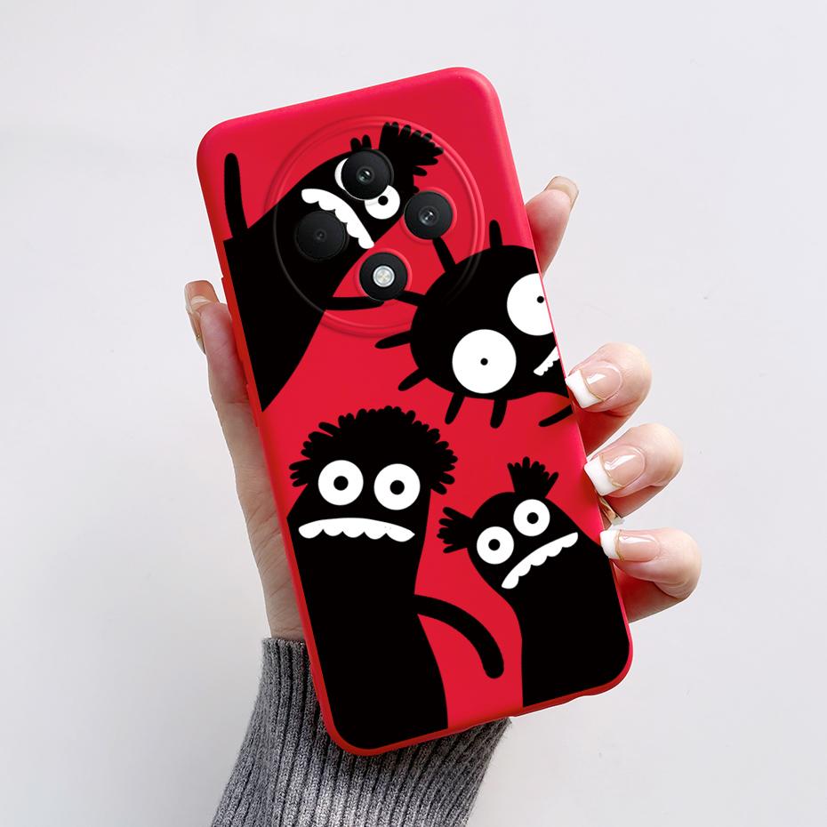 Чехол для OPPO Reno 12 FS 5G Медведь Лягушка Силиконовый Мягкий Чехол для Телефона для Oppo Reno 12 F Чехлы Reno12 FS Reno12FS 12 F 12F 12FS 4G 5G