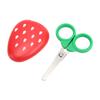 Paper Scissors Cartoon Strawberry Safety Portable Cute Scissors with Magnet for Student Child for Home Decoration