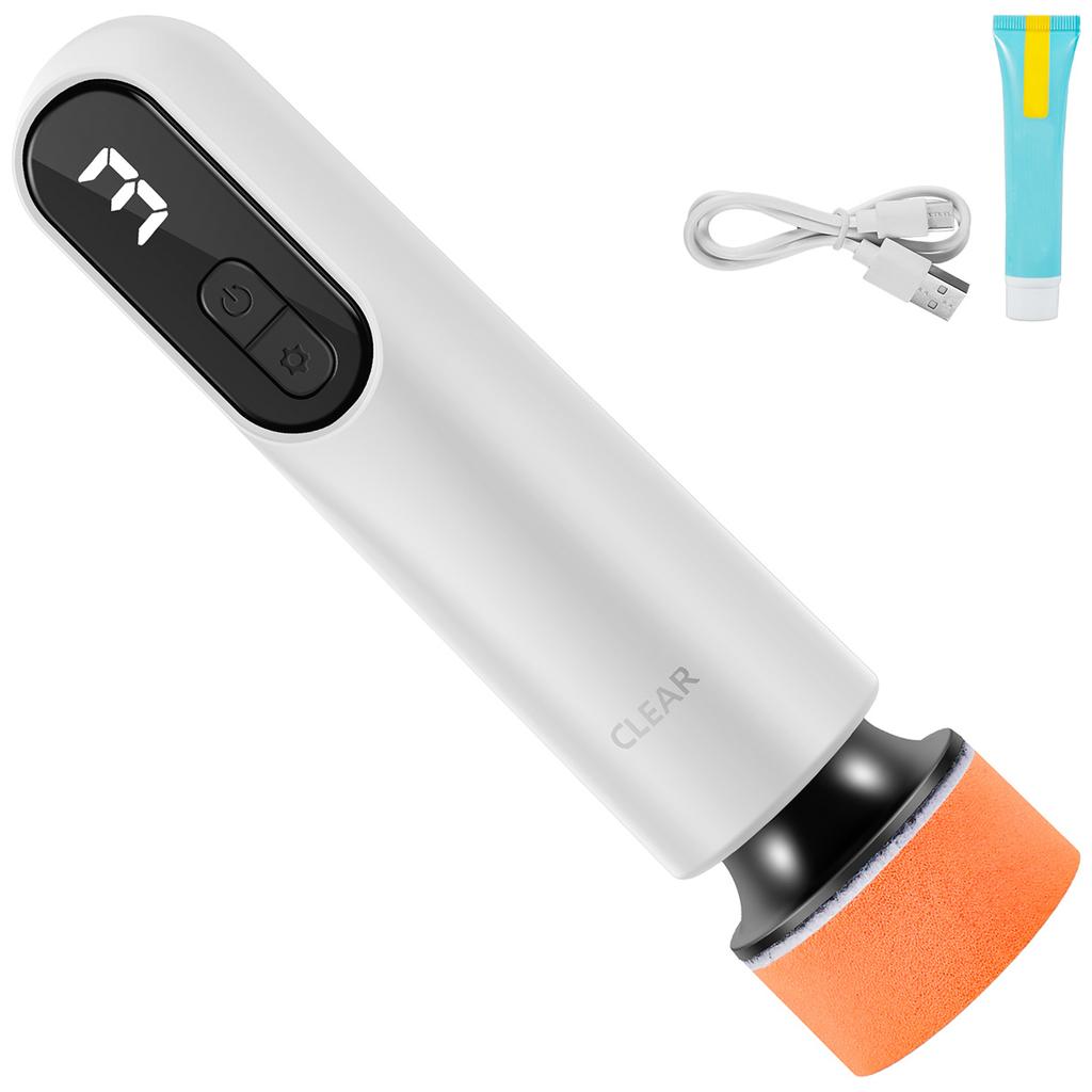 Автомобильный полировальный станок Мини беспроводной полировальный станок для полировки автомобиля, вощение, электрическая шлифовальная машина для ремонта и нанесения воска, полировка 12000 об/мин, 3 скорости, USB