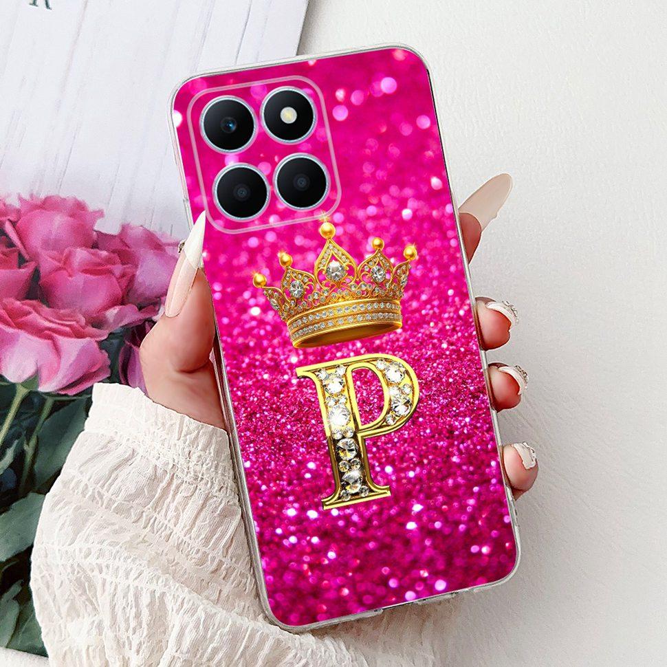 Чехол для Honor X6a Чехлы Модные Буквы Мягкий Тонкий Чехол для Телефона Для Honor X6a X6B X 6A 4G WDY-LX1 WDY-LX2 Задняя Крышка