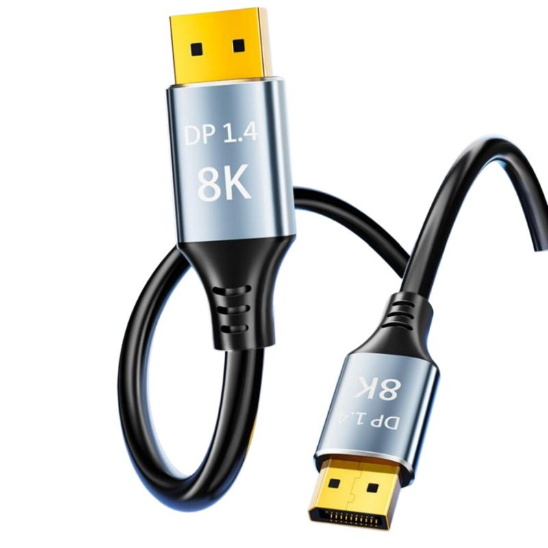 1 шт. 1/1,5/2/3/5 метров 4K 240 Гц 32,4 Гбит/с Displayport 1.4 8K 60 Гц Кабель Dp для ПК Монитора Игровых Аксессуаров