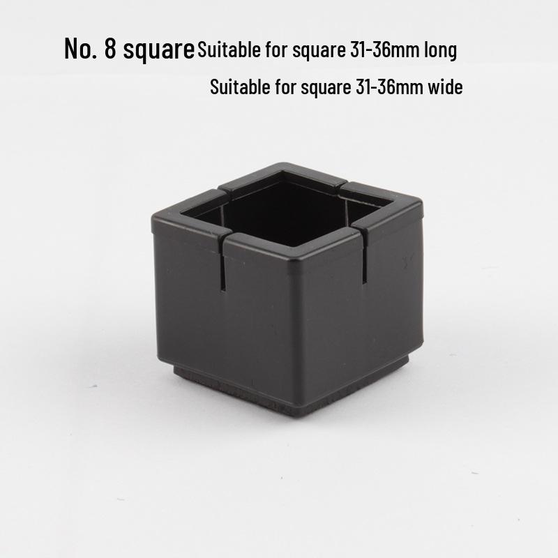 Прочные накладки на ножки стульев: Толстая, Бесшумная Защита для Деревянных Полов