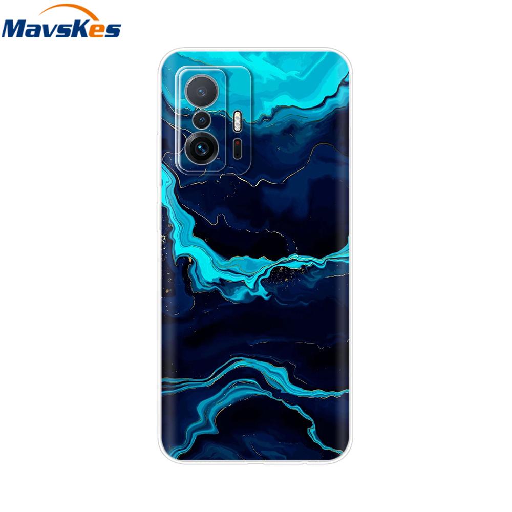 For Xiaomi 11T Pro Case For Xiaomi 11T Cover Transparent Silicone Cute Back Cover Cases Soft Bumper for xiaomi 11t 5g t11 Capa