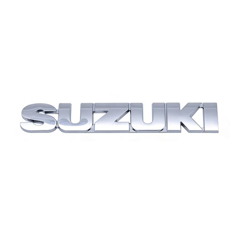ABS Логотип Suzuki Эмблема Буквы Наклейка Значок на Задний Багажник Автомобиля Для Suzuki Swift Samurai Vitara SX4 Jimny Alto Kaiser Ingnis DZire