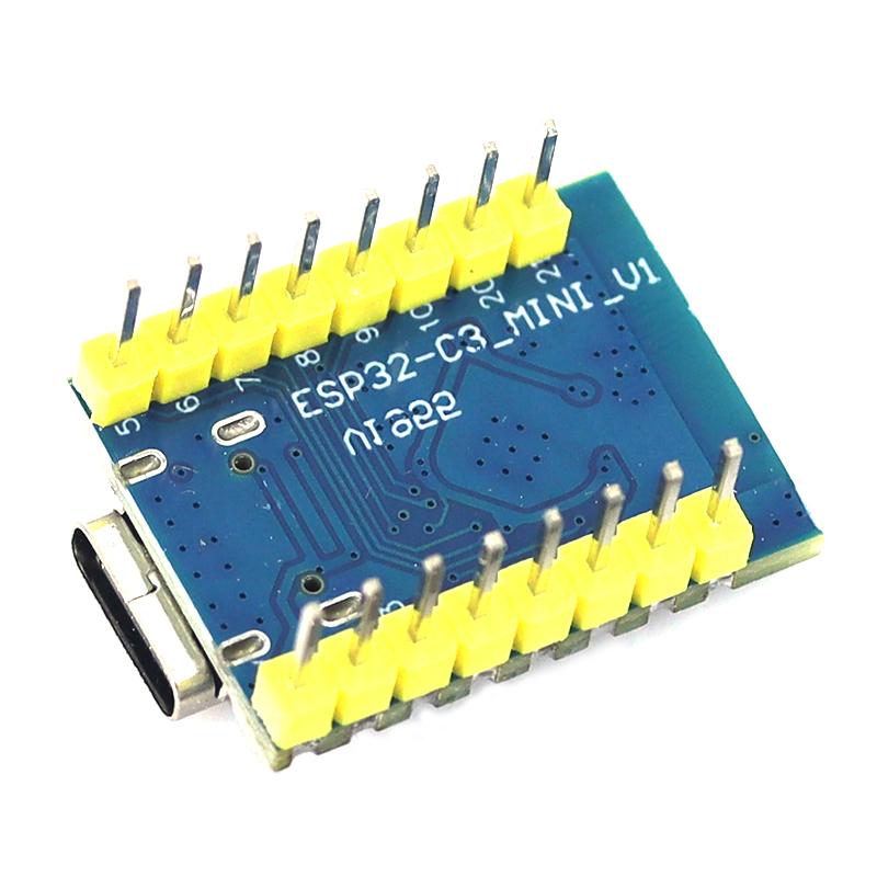 ESP32C3 PRO MINI Dev Board ESP32-C3 WiFi BLE5.0 RISC-V Core Board Pin Header / Pre-Soldered Pin Option PCB