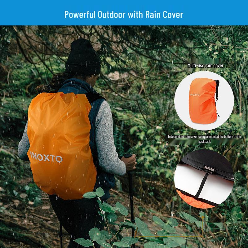 INOXTO Eagle 30L Outdoor Backpack – Large Capacity Hiking, Mountaineering & Camping Bag with Hydration Features