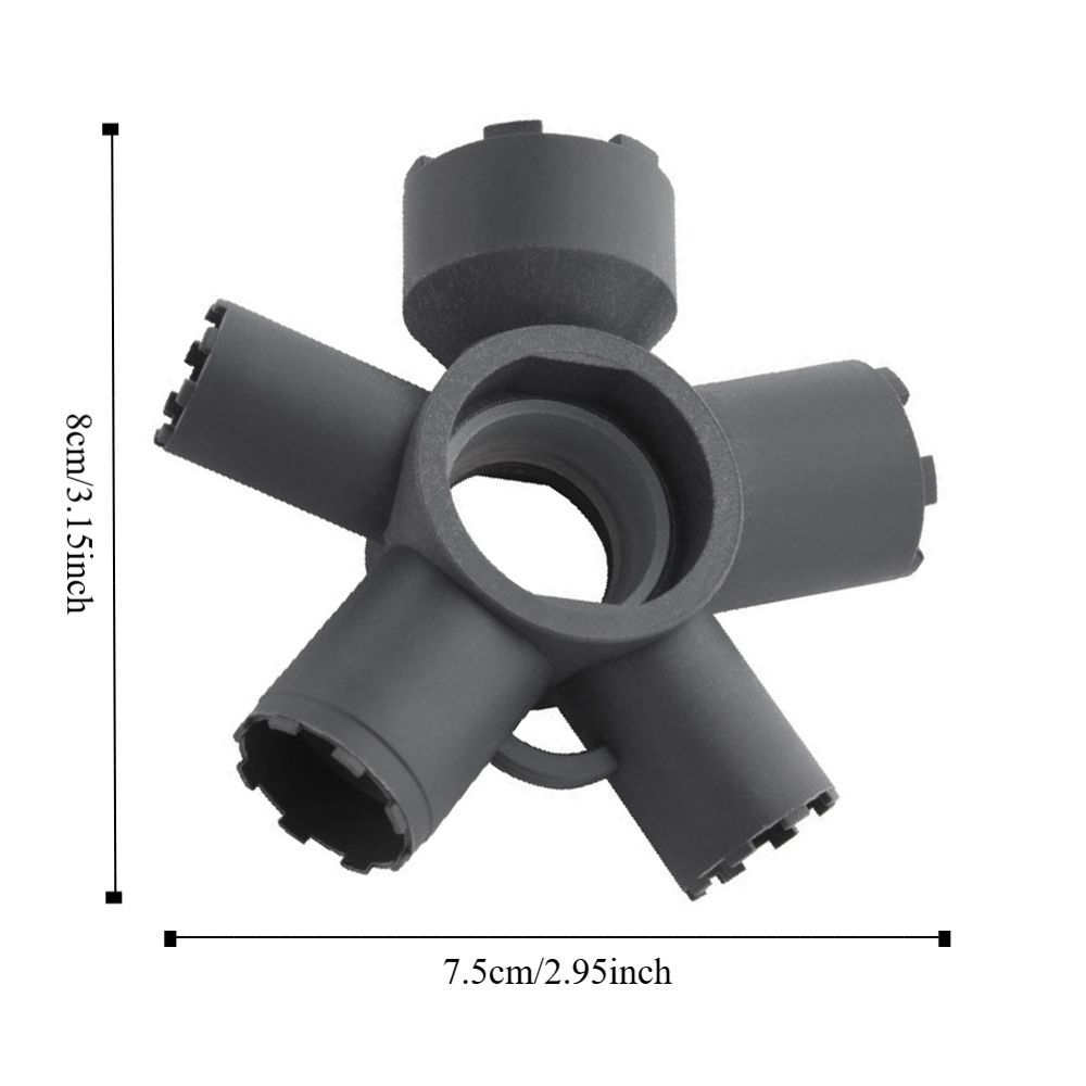 Home Repair Faucet Aerator Removal Tool Plastic Faucet Wrench Fixed Spanner  Tap Water Leakage