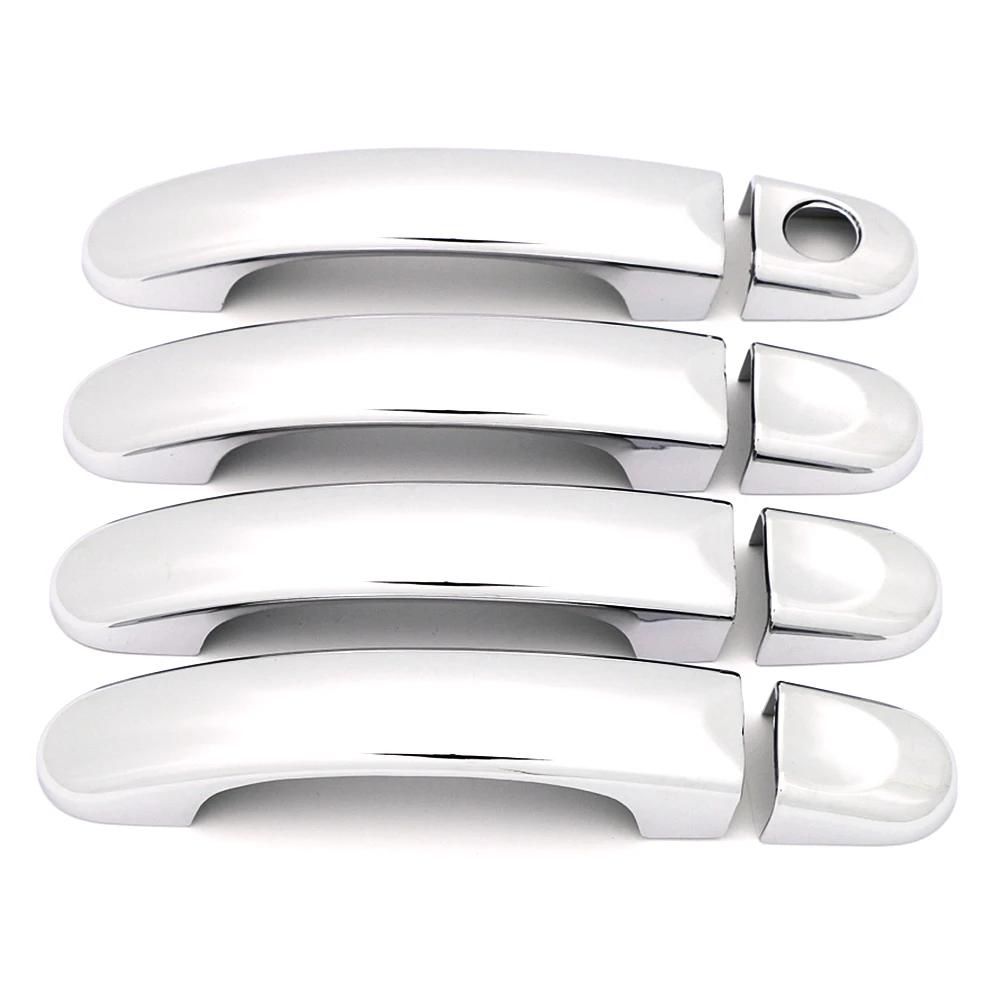 Для Volkswagen VW Transporter T5 Multivan V 2003-2015 хромированная внешняя боковая дверная ручка, молдинг, рамка, рамка 2012 2013