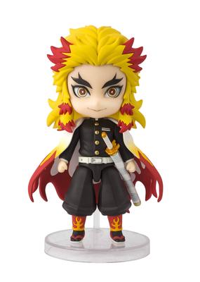 TAMASHII NATIONS Фигурки мини-убийца демонов: Клинок, рассекающий демонов Ренгоку Кёдзюро Прибл.. 90мм ПВХАБС раскрашенная экшн-фигурка