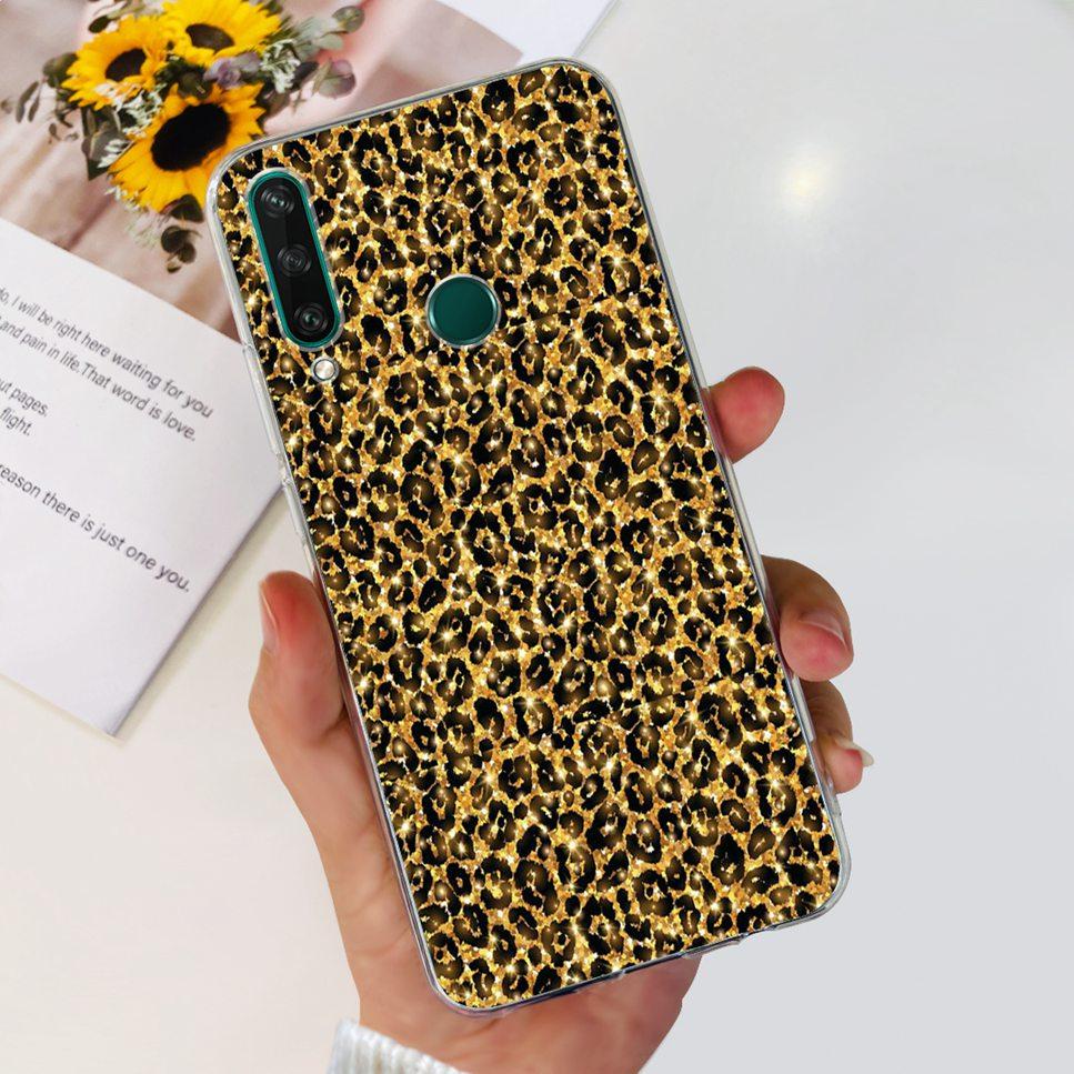 New Case For Huawei Y6p MED-LX9 Luxury Flower Love TPU Soft Silicone Back Cover For Huawei Y6p Y6P 2020 Bumper Phone Case Funda
