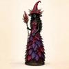 Harvest Theme Autumn Witch Figurine Resin Material Witch Shelf Decoration  Halloween Season
