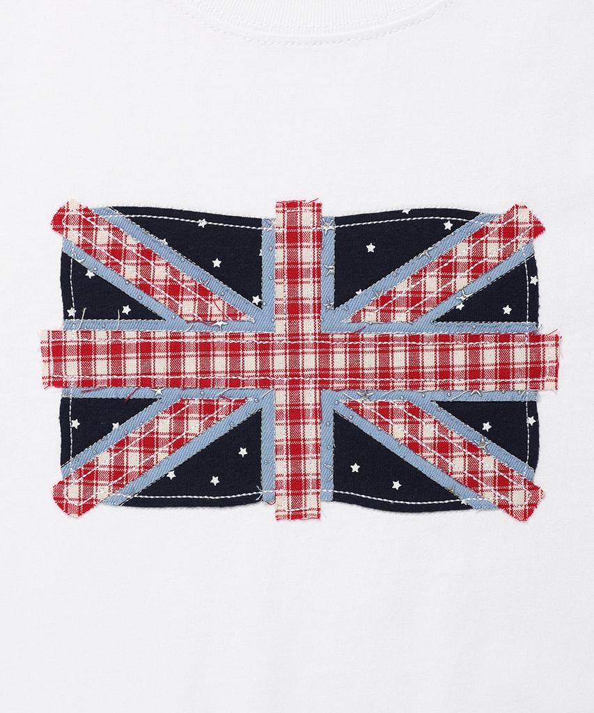CAVISH Футболка с принтом Union Jack Ss Белая(Cv2Gmft517A)