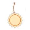 Wooden Sun To Decorate - GRAINE CREATIVE - 120mm - Beige Color - Mixed