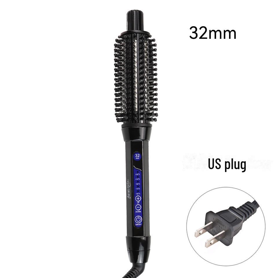 Anti-Scalding Dual-Purpose Electric Curling & Straightening Hair Comb