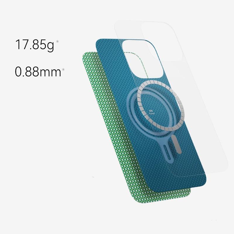 Чехол PITAKA для iPhone 16 Pro Max, задняя крышка из кевлара и углеродного волокна