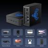 GZBOX Mini PC Маленький ПК Windows 11 Pro, оснащенный AMD Ryzen 7 7735HS Маленький ПК 8 ГБ DDR5 500 ГБ NVME дюймовый SATA HDD Игровая консоль Мини-компьютер 4K 3