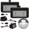 2 szt lampki rejestracji LED kompatybilne z Mercedes ML, GL, Smart Roadster Off-Road