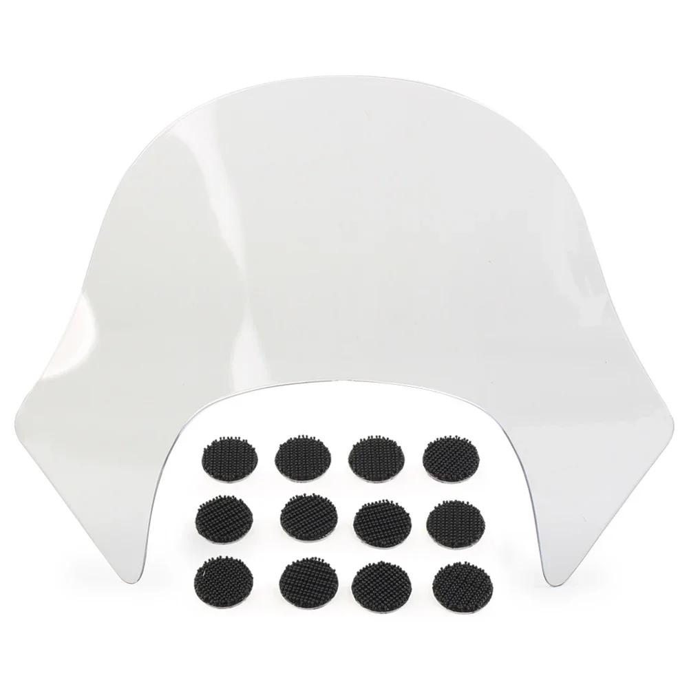 1pcs Motorbikes For Harley Dyna Sportster Softail Motorcycle Laminar Smoked Lip Windshield Windscreen Shield Accessories