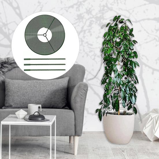 Sturdy Spiral Plant Trellis Support Stable Versatile Vines Flowers Metal Rack for Indoor Outdoor Gardens