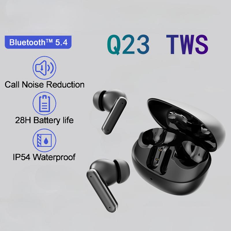 Оригинальная беспроводная Bluetooth-гарнитура Q23 TWS 5.0, наушники Bluetooth, спортивные наушники-вкладыши с микрофоном для Xiaomi Iphone Lenovo