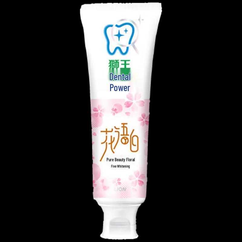 Lion Chilijia Flower Language White Stain Removal Whitening Toothpaste