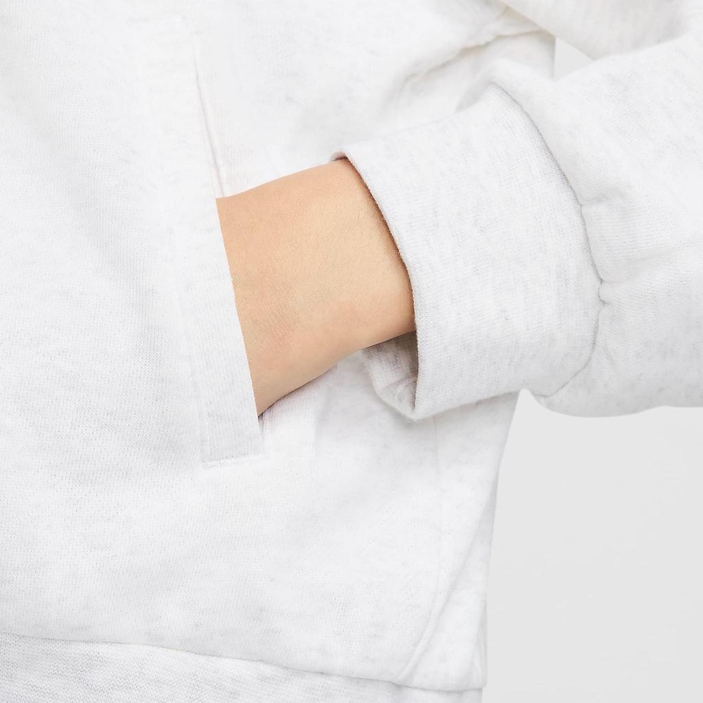 Nike Chill Terry однотонная свободная куртка с капюшоном на молнии женская верхняя одежда береза-вереск FN2420-051