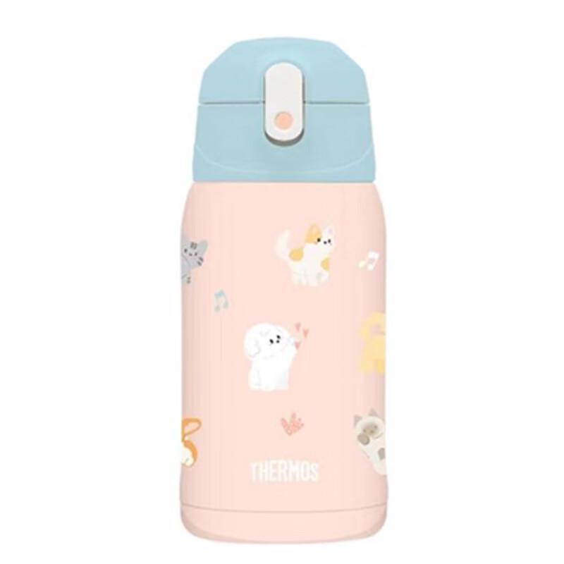 Thermos Детская термобутылка для воды из нержавеющей стали 316L с трубочкой