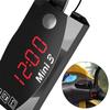 3 In 1 Motorcycle Voltmeter Electronic Clock IP67 Waterproof Thermometer Universal Voltmeter LED Clock Digital Watch Dustpr M2T5