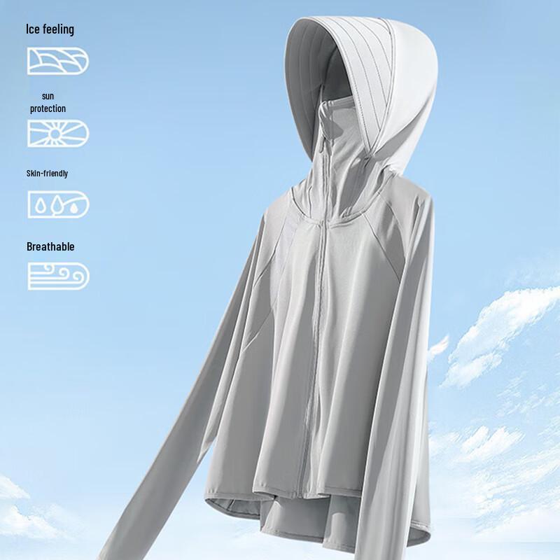 LangSha Women's Ice Silk UV Protection Sun Top