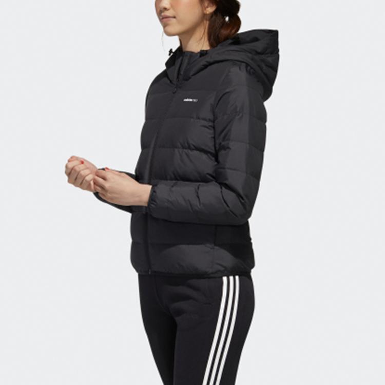 adidas Женская пуховая куртка Neo Trans Женские куртки Черный GM2322
