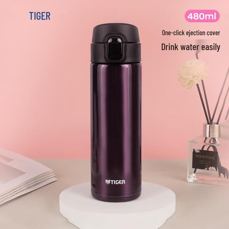 Tiger Outdoor Travel Vacuum Insulated Stainless Steel Bottle 480ml