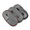 Car Safety Belt Buckle Clip Protector Covers Suede Leather Front Rear Seat Decorative Clips Auto Interior Accessories