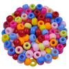 Creative Acrylic Necklace Bracelet Pendant For Jewelry Making 9*6mm DIY Crafts 40Pcs Candy Color Loose Beads