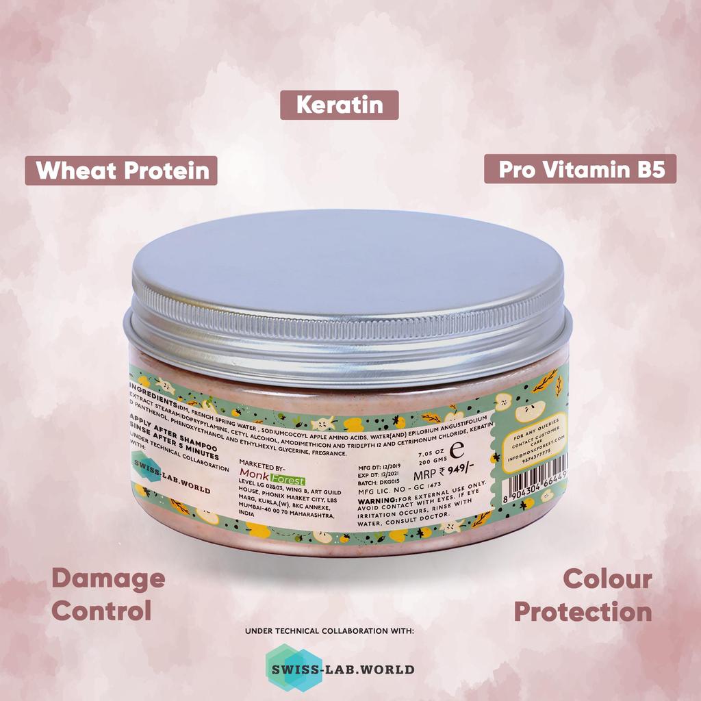 Успокаивающая маска для волос Monk Forest без сульфатов и парабенов (кондиционер)