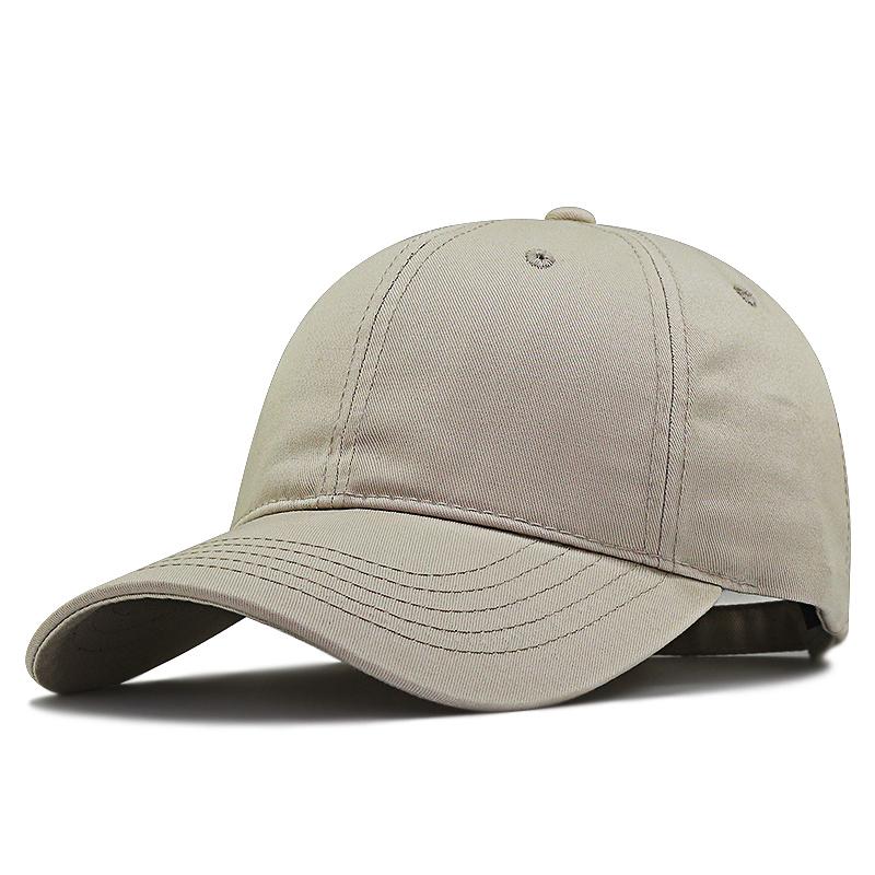 Large Size Baseball Caps for Adult Lady Good Quality Soft Cotton Sun Hat Big Head Men Plus Size Snapback Cap 56-60cm 60-68cm