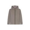 Training Series Solid Color Zip-Up Hooded Sports Jacket Men Jackets Majestic-Gray 152427713-2