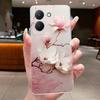 Чехол для телефона Vivo Y36 V2247 V2248 4G Y27 5G Y77T Y27S Y100I Бабочка Защитный чехол Прозрачный Мягкий Силиконовый TPU Чехол